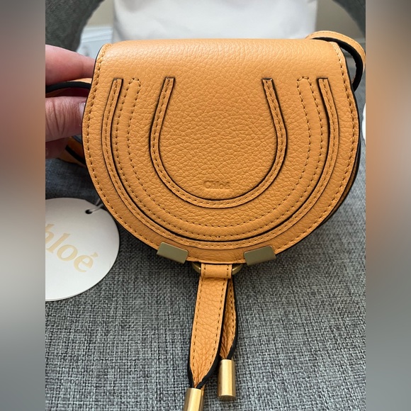 ❌❌ SOLD ❌❌NWT 🍑 Authentic Chloe Nano Marcie Bag - Picture 4 of 10
